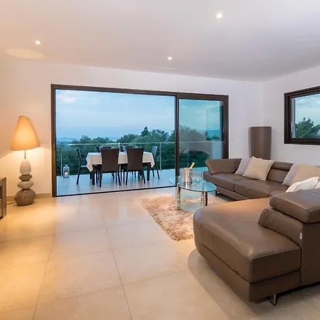 Jolie Vue Mer Et Piscine A 3 Km Des Plages - Torraccia Villa Conca